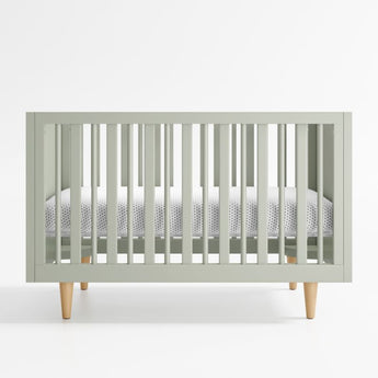 Finn Sage Green Wood Convertible Baby Cr.