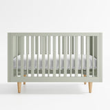 Finn Sage Green Wood Convertible Baby Cr.