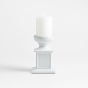 Firenze 6" Ceramic Pillar Candle Holder