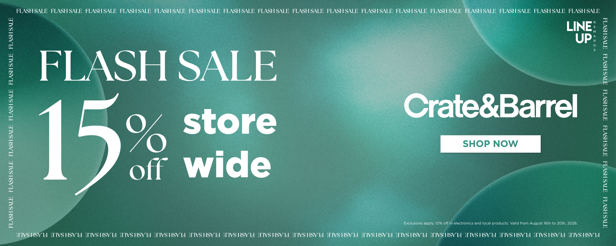 Flash_Sale_15_off_Line_Up_Shop