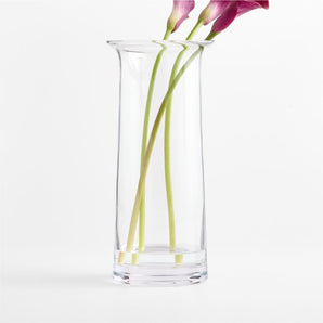 Fleur Clear LG Glass Vase.