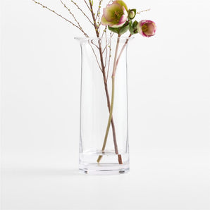 Fleur Clear MD Glass Vase.