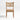 Forge Barley Wood Dining Side Chair by Jake Arnold