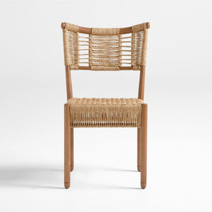 Forge Barley Wood Dining Side Chair by Jake Arnold