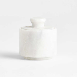 Salero de mármol de cocina francesa