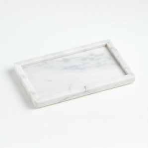 Bandeja rectangular de mármol de cocina francesa