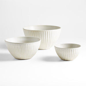 Ceramic Mixing Bowls by Gaby Dalkin, Set of 3