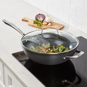 Wok Cuisinart® Gourmet™ con tapa