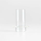 Gara Clear Glass Hurricane Candle Holder 5".