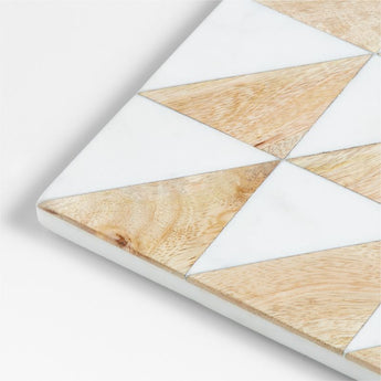 Geo Wood Trivet.