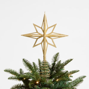 Glitter Radiant Christmas Tree Topper