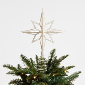 Glitter Radiant Christmas Tree Topper