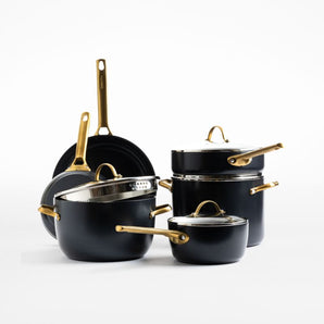 Juego de utensilios de cocina antiadherentes de cerámica GreenPan™ Reserve de 10 piezas