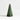 Green Pine Tree Candle 6"