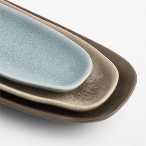 "Grove Serving Trays, Set Of 3".