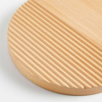 Hanno Fluted Wooden Trivet.