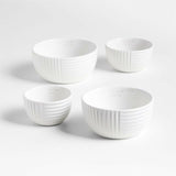 Hanno White Ceramic Measuring Cups.