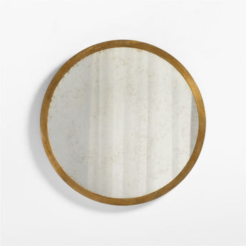 Harrington Patina Round Wall Mir.