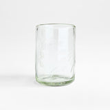 Harvest Floral Etchd Clear Glass.