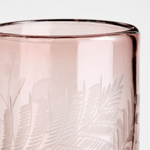 Harvest Floral Etched Glass.