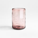 Harvest Floral Etched Glass.