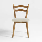 Hazel Brown Wood Dining Chair.
