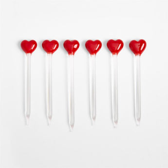 Heart Cocktail Picks.
