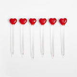 Heart Cocktail Picks.