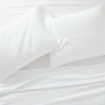 New Natural Hemp White King Bed Sheet Set.