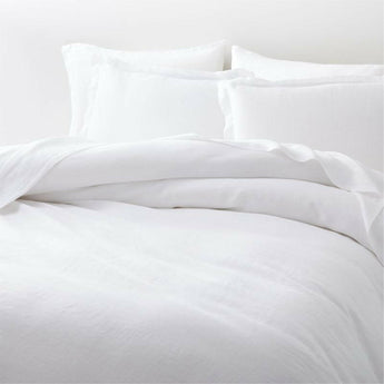 New Natural Hemp White King Bed Sheet Set.