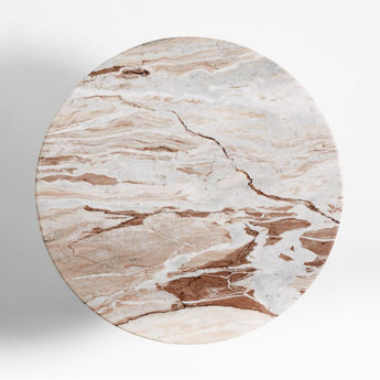 Homage Marble and White Oak Wood 44" Rou.