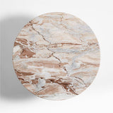 Homage Marble and White Oak Wood 44" Rou.