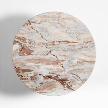 Homage Marble and White Oak Wood 44" Rou.