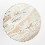 Homage Marble and White Oak 20" Side Tab.