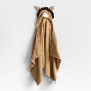 Kids Horse Cotton Hooded Towel