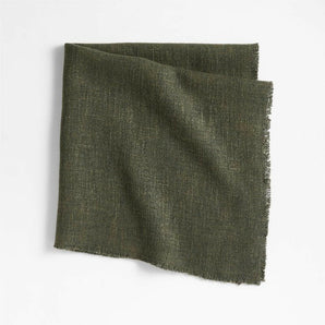 Hudson Ficus Green Dinner Napkin.