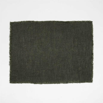 Hudson Ficus Green Placemat.