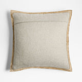 Hyde Woven Suede 20x20 Camel Tan Throw P.
