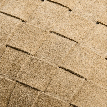 Hyde Woven Suede 20x20 Camel Tan Throw P.