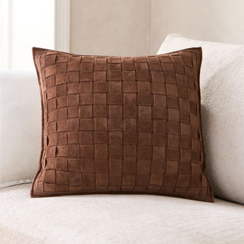 "Woven Suede Brown 20"" Fthpl     ".