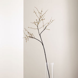 Faux Ilex Berry Stem Branch