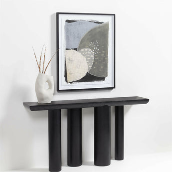 "Immersion II" Framed Wall Art Print Set 33.25"x41.25" by Jean Kenna.