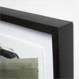 "Immersion II" Framed Wall Art Print Set 33.25"x41.25" by Jean Kenna.