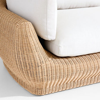 "Ipanema 164"" Wicker 2-Piece Outdoor So.