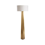 Isla Brass Triangle Floor Lamp.