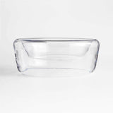 Ital Large Glass Decorative Centerpiece Bowl 11".