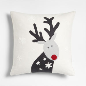 Reindeer Throw Pillow
