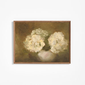 Lámina enmarcada "Hortensias" de Jess Engle