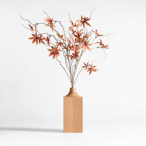 Izumo Medium Light Oak Vase 11".