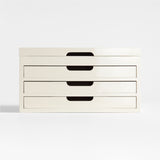 Extra Large Jewelry Box Cream.
